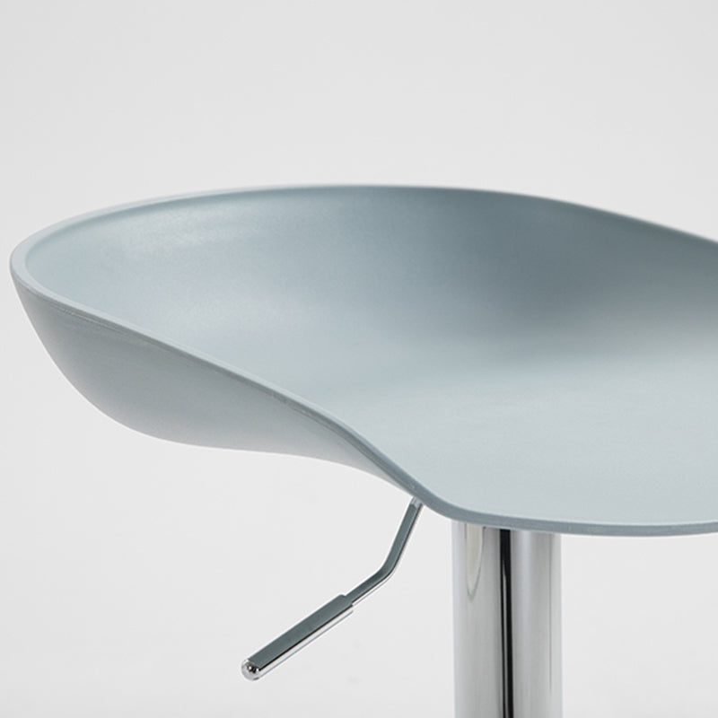 Industrial Style Plastic Seats Barstool Rotating Lifting Metal Leg Bar Stool for Indoor Clearhalo 'Bar Furniture' 'Bar Stools' 'bar_stools' 'furn' 'furn_bar_stools' 'furniture_bar_stools' 'Kitchen & Dining Furniture' 'kitchen&dining_furn' 'kitchen' 'kitchen_furn' Furniture' 4329619