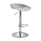 Industrial Style Plastic Seats Barstool Rotating Lifting Metal Leg Bar Stool for Indoor Light Gray Silver 1 Piece Clearhalo 'Bar Furniture' 'Bar Stools' 'bar_stools' 'furn' 'furn_bar_stools' 'furniture_bar_stools' 'Kitchen & Dining Furniture' 'kitchen&dining_furn' 'kitchen' 'kitchen_furn' Furniture' 4329627