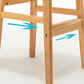 Scandinavian Padded Feet Barstools Restaurant Solid Wood Counter Barstool Clearhalo 'Bar Furniture' 'Bar Stools' 'bar_stools' 'furn' 'furn_bar_stools' 'furniture_bar_stools' 'Kitchen & Dining Furniture' 'kitchen&dining_furn' 'kitchen' 'kitchen_furn' Furniture' 4329695