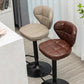 Nordic Leather Seats Barstool Rotating Lifting Bar Stool for Indoor, 1 Piece Clearhalo 'Bar Furniture' 'Bar Stools' 'bar_stools' 'furniture_bar_stools' 'Kitchen & Dining Furniture' 'kitchen&dining_furn' 'kitchen' 'kitchen_furn' Furniture' 4329809