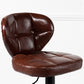 Nordic Leather Seats Barstool Rotating Lifting Bar Stool for Indoor, 1 Piece Clearhalo 'Bar Furniture' 'Bar Stools' 'bar_stools' 'furniture_bar_stools' 'Kitchen & Dining Furniture' 'kitchen&dining_furn' 'kitchen' 'kitchen_furn' Furniture' 4329813