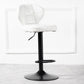 Nordic Leather Seats Barstool Rotating Lifting Bar Stool for Indoor, 1 Piece White Black Clearhalo 'Bar Furniture' 'Bar Stools' 'bar_stools' 'furniture_bar_stools' 'Kitchen & Dining Furniture' 'kitchen&dining_furn' 'kitchen' 'kitchen_furn' Furniture' 4329815