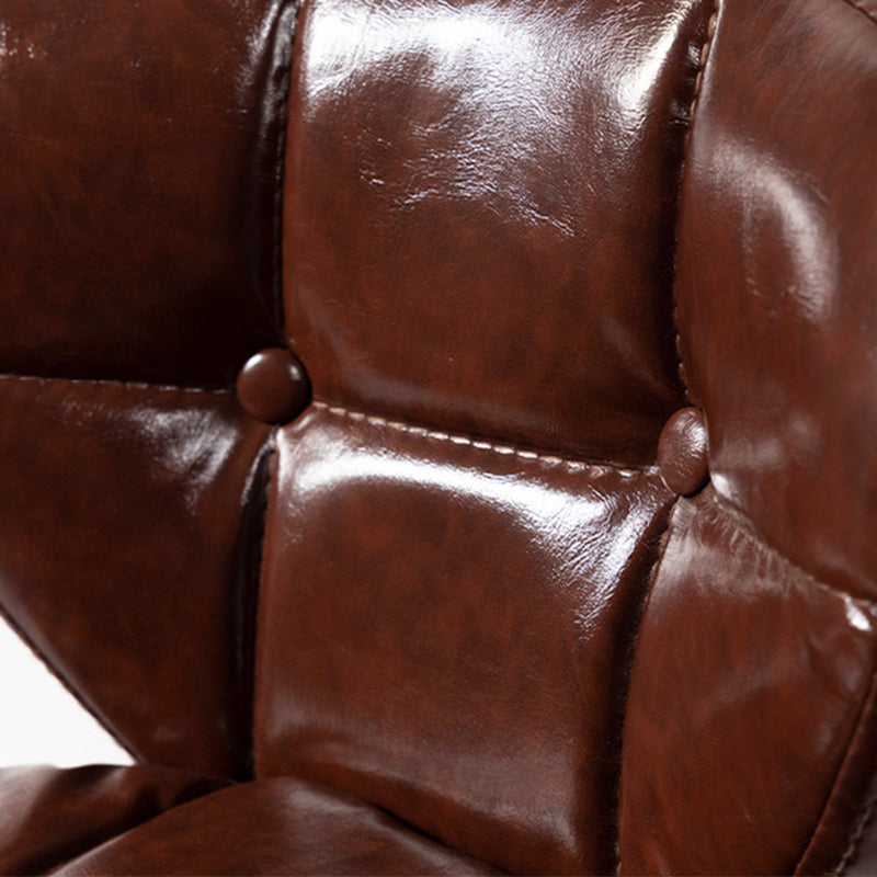 Nordic Leather Seats Barstool Rotating Lifting Bar Stool for Indoor, 1 Piece Clearhalo 'Bar Furniture' 'Bar Stools' 'bar_stools' 'furniture_bar_stools' 'Kitchen & Dining Furniture' 'kitchen&dining_furn' 'kitchen' 'kitchen_furn' Furniture' 4329818