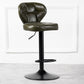 Nordic Leather Seats Barstool Rotating Lifting Bar Stool for Indoor, 1 Piece Green Black Clearhalo 'Bar Furniture' 'Bar Stools' 'bar_stools' 'furniture_bar_stools' 'Kitchen & Dining Furniture' 'kitchen&dining_furn' 'kitchen' 'kitchen_furn' Furniture' 4329819