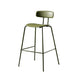 Modern Plastic Seats Barstool Metal 4 Legs Bar Stool for Indoor, Set of 2 Clearhalo 'Bar Furniture' 'Bar Stools' 'bar_stools' 'furn' 'furn_bar_stools' 'furniture_bar_stools' 'Kitchen & Dining Furniture' 'kitchen&dining_furn' 'kitchen' 'kitchen_furn' Furniture' 4329840