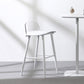 Scandinavian Style Acrylic Bar stool with Square Seat Counter Stool for Kitchen Bar Clearhalo 'Bar Furniture' 'Bar Stools' 'bar_stools' 'furn' 'furn_bar_stools' 'furniture_bar_stools' 'Kitchen & Dining Furniture' 'kitchen&dining_furn' 'kitchen' 'kitchen_furn' Furniture' 4329925