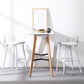 Scandinavian Style Acrylic Bar stool with Square Seat Counter Stool for Kitchen Bar Clearhalo 'Bar Furniture' 'Bar Stools' 'bar_stools' 'furn' 'furn_bar_stools' 'furniture_bar_stools' 'Kitchen & Dining Furniture' 'kitchen&dining_furn' 'kitchen' 'kitchen_furn' Furniture' 4329929