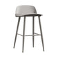 Scandinavian Style Acrylic Bar stool with Square Seat Counter Stool for Kitchen Bar Clearhalo 'Bar Furniture' 'Bar Stools' 'bar_stools' 'furn' 'furn_bar_stools' 'furniture_bar_stools' 'Kitchen & Dining Furniture' 'kitchen&dining_furn' 'kitchen' 'kitchen_furn' Furniture' 4329934