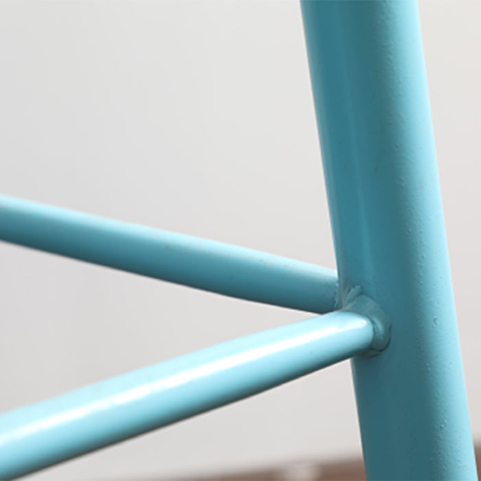 Scandinavian Style Acrylic Bar stool with Square Seat Counter Stool for Kitchen Bar Clearhalo 'Bar Furniture' 'Bar Stools' 'bar_stools' 'furn' 'furn_bar_stools' 'furniture_bar_stools' 'Kitchen & Dining Furniture' 'kitchen&dining_furn' 'kitchen' 'kitchen_furn' Furniture' 4329939