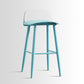 Scandinavian Style Acrylic Bar stool with Square Seat Counter Stool for Kitchen Bar Blue-Clear 1 Piece Bar Stool(30"H) Clearhalo 'Bar Furniture' 'Bar Stools' 'bar_stools' 'furn' 'furn_bar_stools' 'furniture_bar_stools' 'Kitchen & Dining Furniture' 'kitchen&dining_furn' 'kitchen' 'kitchen_furn' Furniture' 4329944