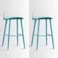Scandinavian Style Acrylic Bar stool with Square Seat Counter Stool for Kitchen Bar Blue-Clear 2 Piece Set Bar Stool(30"H) Clearhalo 'Bar Furniture' 'Bar Stools' 'bar_stools' 'furn' 'furn_bar_stools' 'furniture_bar_stools' 'Kitchen & Dining Furniture' 'kitchen&dining_furn' 'kitchen' 'kitchen_furn' Furniture' 4329964