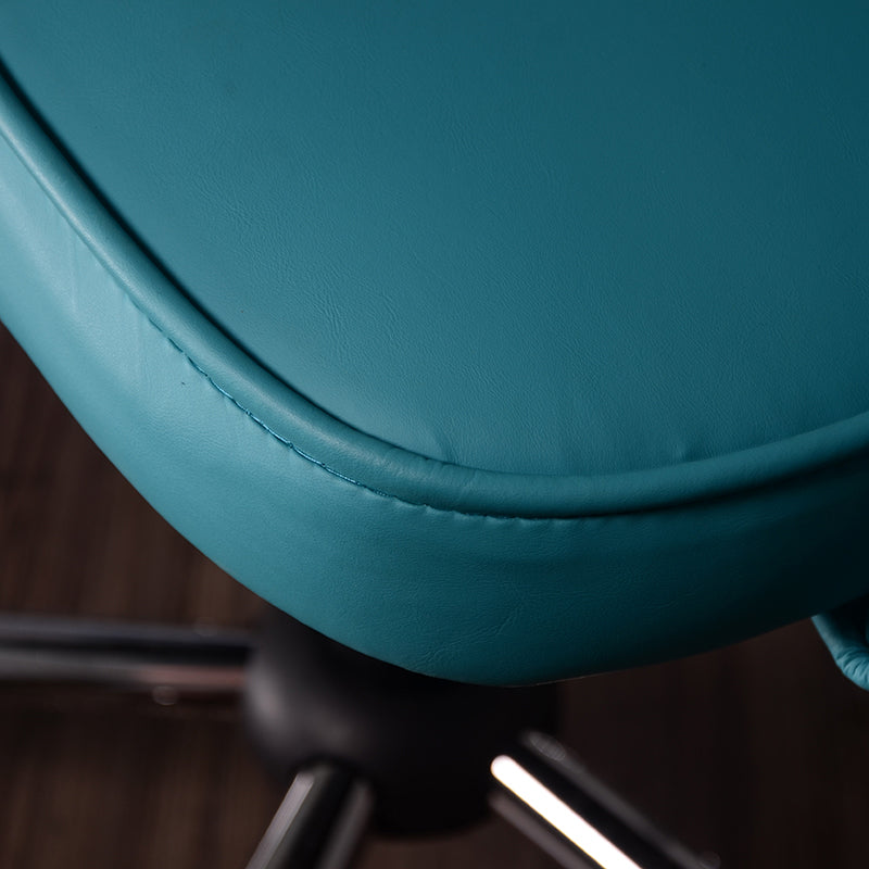 Nordic Metal Swivel Adjustable Barstool Indoor Tall Stool with Upholstered Clearhalo 'Bar Furniture' 'Bar Stools' 'bar_stools' 'furn' 'furn_bar_stools' 'furniture_bar_stools' 'Kitchen & Dining Furniture' 'kitchen&dining_furn' 'kitchen' 'kitchen_furn' Furniture' 4330061