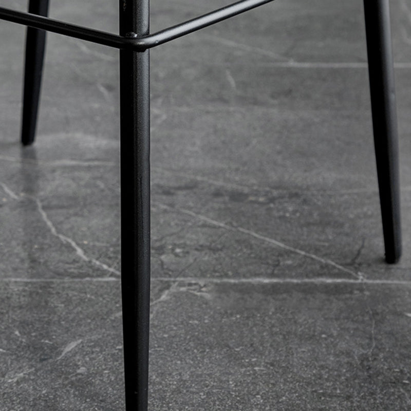 Industrial Leather Distressed Quilted Barstool Low Back Indoor Tall Stool Clearhalo 'Bar Furniture' 'Bar Stools' 'bar_stools' 'furn' 'furn_bar_stools' 'furniture_bar_stools' 'Kitchen & Dining Furniture' 'kitchen&dining_furn' 'kitchen' 'kitchen_furn' Furniture' 4330146