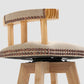 Scandinavian Natural Wood Counter Stools Low Back Bar Stools with Footrest Clearhalo 'Bar Furniture' 'Bar Stools' 'bar_stools' 'furn' 'furn_bar_stools' 'furniture_bar_stools' 'Kitchen & Dining Furniture' 'kitchen&dining_furn' 'kitchen' 'kitchen_furn' Furniture' 4330263