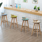 Scandinavian Natural Wood Counter Stools Low Back Bar Stools with Footrest Clearhalo 'Bar Furniture' 'Bar Stools' 'bar_stools' 'furn' 'furn_bar_stools' 'furniture_bar_stools' 'Kitchen & Dining Furniture' 'kitchen&dining_furn' 'kitchen' 'kitchen_furn' Furniture' 4330274