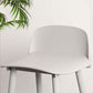 Scandinavian Style Bar-stool with Metal leg Square Seat Counter Stool for Kitchen Bar Clearhalo 'Bar Furniture' 'Bar Stools' 'bar_stools' 'furn' 'furn_bar_stools' 'furniture_bar_stools' 'Kitchen & Dining Furniture' 'kitchen&dining_furn' 'kitchen' 'kitchen_furn' Furniture' 4330385