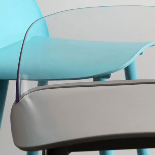 Scandinavian Style Bar-stool with Metal leg Square Seat Counter Stool for Kitchen Bar Clearhalo 'Bar Furniture' 'Bar Stools' 'bar_stools' 'furn' 'furn_bar_stools' 'furniture_bar_stools' 'Kitchen & Dining Furniture' 'kitchen&dining_furn' 'kitchen' 'kitchen_furn' Furniture' 4330389