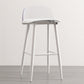 Scandinavian Style Bar-stool with Metal leg Square Seat Counter Stool for Kitchen Bar Clearhalo 'Bar Furniture' 'Bar Stools' 'bar_stools' 'furn' 'furn_bar_stools' 'furniture_bar_stools' 'Kitchen & Dining Furniture' 'kitchen&dining_furn' 'kitchen' 'kitchen_furn' Furniture' 4330392