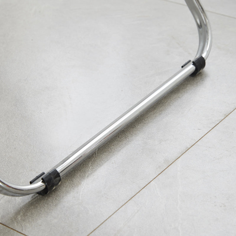 Industrial Design Folding Plastic Side Chairs Open Back Dining Side Chair Clearhalo ' kitchen&dining_furn' 'Dining Chairs' 'Dining Tables & Seating' 'dining_chair' 'furn' 'furn_dining_chair' 'Furniture' 'furniture_dining_chair' 'Kitchen & Dining Furniture' 'kitchen' 4330478