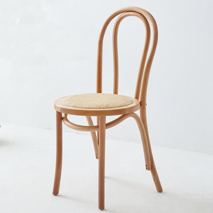 Modern Wood Dining Room Chair Armless Open Back Dining Side Chair for Home Use Natural 1 Piece Clearhalo ' kitchen&dining_furn' 'Dining Chairs' 'Dining Tables & Seating' 'dining_chair' 'furn' 'furn_dining_chair' 'Furniture' 'furniture_dining_chair' 'Kitchen & Dining Furniture' 'kitchen' 4330608