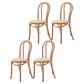 Modern Wood Dining Room Chair Armless Open Back Dining Side Chair for Home Use Natural 4 Piece Set Clearhalo ' kitchen&dining_furn' 'Dining Chairs' 'Dining Tables & Seating' 'dining_chair' 'furn' 'furn_dining_chair' 'Furniture' 'furniture_dining_chair' 'Kitchen & Dining Furniture' 'kitchen' 4330611