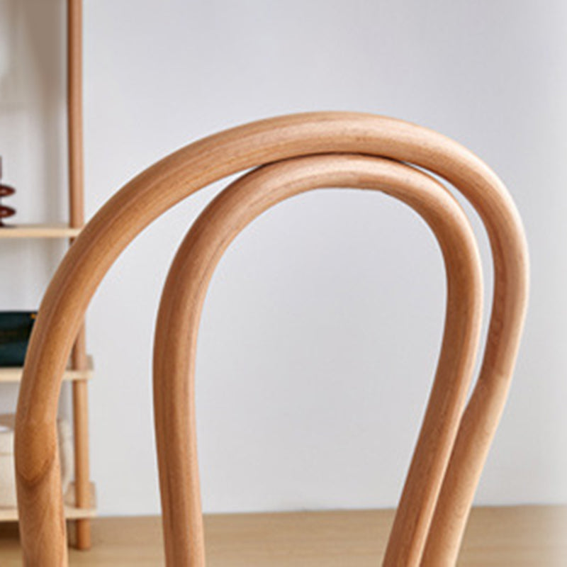 Modern Wood Dining Room Chair Armless Open Back Dining Side Chair for Home Use Clearhalo ' kitchen&dining_furn' 'Dining Chairs' 'Dining Tables & Seating' 'dining_chair' 'furn' 'furn_dining_chair' 'Furniture' 'furniture_dining_chair' 'Kitchen & Dining Furniture' 'kitchen' 4330617