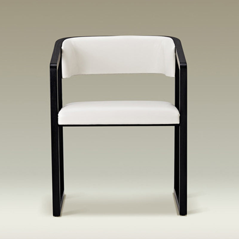 Home Wood Traditional Dining Chair Open Back Dining Side Chair with Arm Clearhalo ' kitchen&dining_furn' 'Dining Chairs' 'Dining Tables & Seating' 'dining_chair' 'furn' 'furn_dining_chair' 'Furniture' 'furniture_dining_chair' 'Kitchen & Dining Furniture' 'kitchen' 4330635