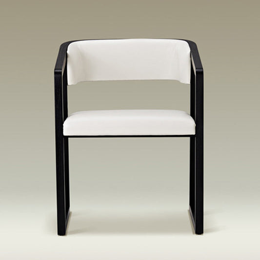 Home Wood Traditional Dining Chair Open Back Dining Side Chair with Arm Clearhalo ' kitchen&dining_furn' 'Dining Chairs' 'Dining Tables & Seating' 'dining_chair' 'furn' 'furn_dining_chair' 'Furniture' 'furniture_dining_chair' 'Kitchen & Dining Furniture' 'kitchen' 4330635