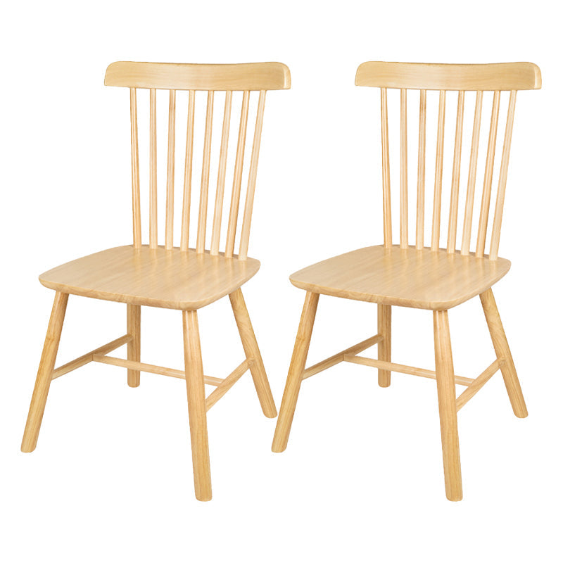 Contemporary Wood Restaurant Side Chair Windsor Back Dining Chair Wood 2 Piece Set Clearhalo ' kitchen&dining_furn' 'Dining Chairs' 'Dining Tables & Seating' 'dining_chair' 'furn' 'furn_dining_chair' 'Furniture' 'furniture_dining_chair' 'Kitchen & Dining Furniture' 'kitchen' 4330703