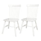 Contemporary Wood Restaurant Side Chair Windsor Back Dining Chair White 2 Piece Set Clearhalo ' kitchen&dining_furn' 'Dining Chairs' 'Dining Tables & Seating' 'dining_chair' 'furn' 'furn_dining_chair' 'Furniture' 'furniture_dining_chair' 'Kitchen & Dining Furniture' 'kitchen' 4330705