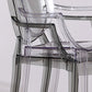 Nordic Style Plastic Dining Room Chair Stacking Dining Arm Chair for Restaurant Use Clearhalo ' kitchen&dining_furn' 'Dining Chairs' 'Dining Tables & Seating' 'dining_chair' 'furn' 'furn_dining_chair' 'Furniture' 'furniture_dining_chair' 'Kitchen & Dining Furniture' 'kitchen' 4330814