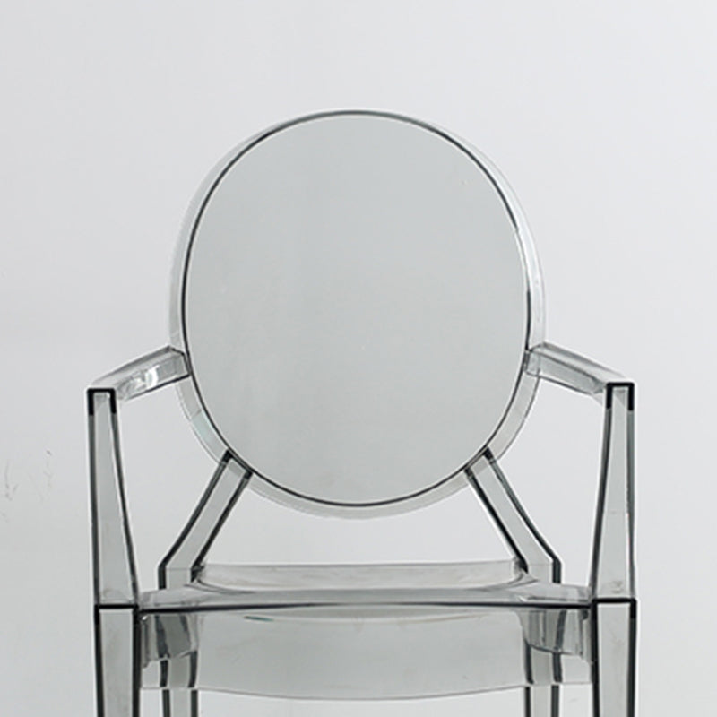 Nordic Style Plastic Dining Room Chair Stacking Dining Arm Chair for Restaurant Use Clearhalo ' kitchen&dining_furn' 'Dining Chairs' 'Dining Tables & Seating' 'dining_chair' 'furn' 'furn_dining_chair' 'Furniture' 'furniture_dining_chair' 'Kitchen & Dining Furniture' 'kitchen' 4330815