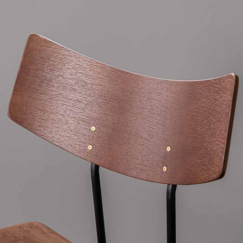 Contemporary Style Dining Chairs Armless Kitchen Side Chair with Metal Legs Clearhalo ' kitchen&dining_furn' 'Dining Chairs' 'Dining Tables & Seating' 'dining_chair' 'furn' 'furn_dining_chair' 'Furniture' 'furniture_dining_chair' 'Kitchen & Dining Furniture' 'kitchen' 4330832