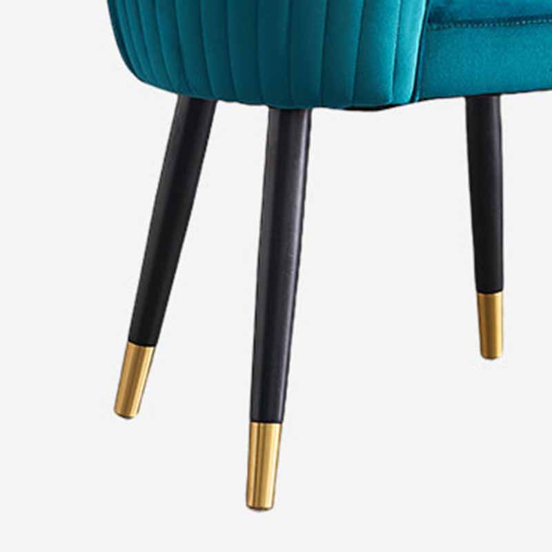 Indoor Scandinavian Side Chair Wood Upholstered Wingback Dining Room Chair Clearhalo ' kitchen&dining_furn' 'Dining Chairs' 'Dining Tables & Seating' 'dining_chair' 'furn' 'furn_dining_chair' 'Furniture' 'furniture_dining_chair' 'Kitchen & Dining Furniture' 'kitchen' 4330877