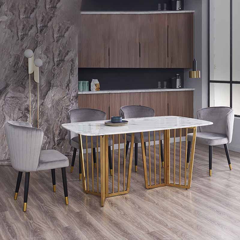 Indoor Scandinavian Side Chair Wood Upholstered Wingback Dining Room Chair Clearhalo ' kitchen&dining_furn' 'Dining Chairs' 'Dining Tables & Seating' 'dining_chair' 'furn' 'furn_dining_chair' 'Furniture' 'furniture_dining_chair' 'Kitchen & Dining Furniture' 'kitchen' 4330878