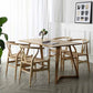 Contemporary Restaurant Wishbone Arm Chair Natural Solid Wood Dining Chair Clearhalo ' kitchen&dining_furn' 'Dining Chairs' 'Dining Tables & Seating' 'dining_chair' 'furn' 'furn_dining_chair' 'Furniture' 'furniture_dining_chair' 'Kitchen & Dining Furniture' 'kitchen' 4330930