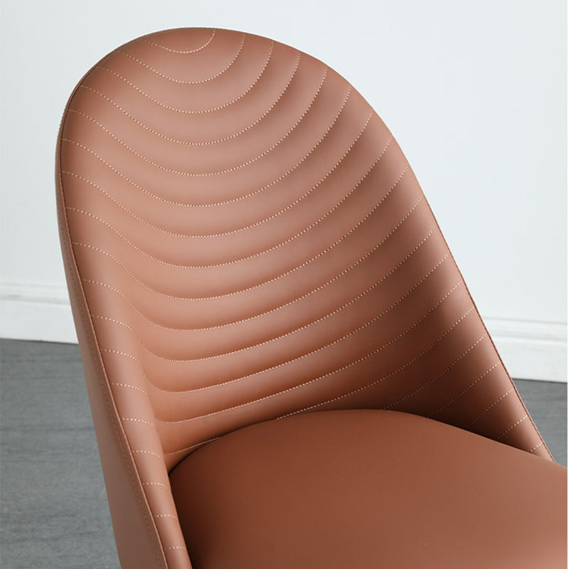 Modern Style Dining Chairs Kitchen Armless Side Chairs with Metal Legs Clearhalo ' kitchen&dining_furn' 'Dining Chairs' 'Dining Tables & Seating' 'dining_chair' 'furn' 'furn_dining_chair' 'Furniture' 'furniture_dining_chair' 'Kitchen & Dining Furniture' 'kitchen' 4331046