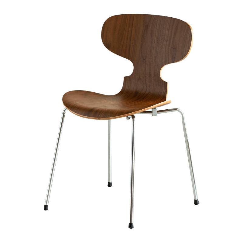 Industrial Style Metal Dining Chair Kitchen Dining Armless Side Chairs Clearhalo ' kitchen&dining_furn' 'Dining Chairs' 'Dining Tables & Seating' 'dining_chair' 'furn' 'furn_dining_chair' 'Furniture' 'furniture_dining_chair' 'Kitchen & Dining Furniture' 'kitchen' 4331058