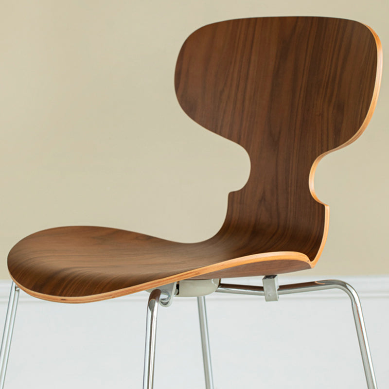 Industrial Style Metal Dining Chair Kitchen Dining Armless Side Chairs Clearhalo ' kitchen&dining_furn' 'Dining Chairs' 'Dining Tables & Seating' 'dining_chair' 'furn' 'furn_dining_chair' 'Furniture' 'furniture_dining_chair' 'Kitchen & Dining Furniture' 'kitchen' 4331061