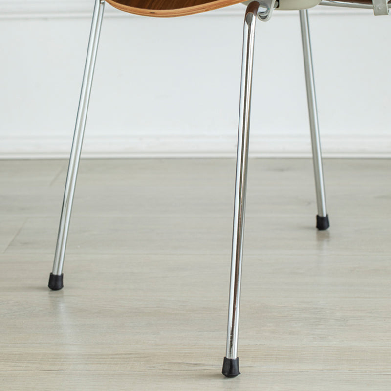 Industrial Style Metal Dining Chair Kitchen Dining Armless Side Chairs Clearhalo ' kitchen&dining_furn' 'Dining Chairs' 'Dining Tables & Seating' 'dining_chair' 'furn' 'furn_dining_chair' 'Furniture' 'furniture_dining_chair' 'Kitchen & Dining Furniture' 'kitchen' 4331062