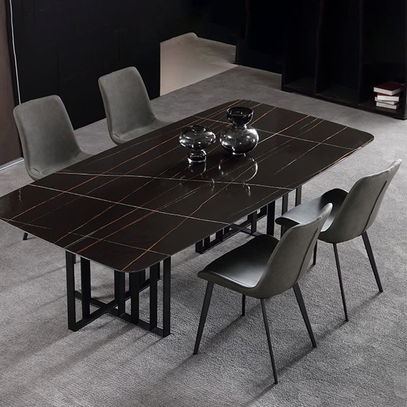 Modern Style Dining Chairs Armless Side Chairs with Metal Legs for Kitchen Clearhalo ' kitchen&dining_furn' 'Dining Chairs' 'Dining Tables & Seating' 'dining_chair' 'furn' 'furn_dining_chair' 'Furniture' 'furniture_dining_chair' 'Kitchen & Dining Furniture' 'kitchen' 4331088