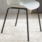 Contemporary Dining Arm Chair Open Back Side Chair with Metal Legs for Kitchen Clearhalo ' kitchen&dining_furn' 'Dining Chairs' 'Dining Tables & Seating' 'dining_chair' 'furn' 'furn_dining_chair' 'Furniture' 'furniture_dining_chair' 'Kitchen & Dining Furniture' 'kitchen' 4331197