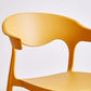 Contemporary Plastic Dining Armless Chairs Stackable Open Back Dining Side Chair Clearhalo ' kitchen&dining_furn' 'Dining Chairs' 'Dining Tables & Seating' 'dining_chair' 'furn' 'furn_dining_chair' 'Furniture' 'furniture_dining_chair' 'Kitchen & Dining Furniture' 'kitchen' 4331233