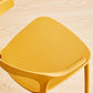 Contemporary Plastic Dining Armless Chairs Stackable Open Back Dining Side Chair Clearhalo ' kitchen&dining_furn' 'Dining Chairs' 'Dining Tables & Seating' 'dining_chair' 'furn' 'furn_dining_chair' 'Furniture' 'furniture_dining_chair' 'Kitchen & Dining Furniture' 'kitchen' 4331234