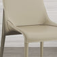 Minimalist Design Leather Dining Side Chairs Armless Solid Back Chair Clearhalo ' kitchen&dining_furn' 'Dining Chairs' 'Dining Tables & Seating' 'dining_chair' 'furn' 'furn_dining_chair' 'Furniture' 'furniture_dining_chair' 'Kitchen & Dining Furniture' 'kitchen' 4331290