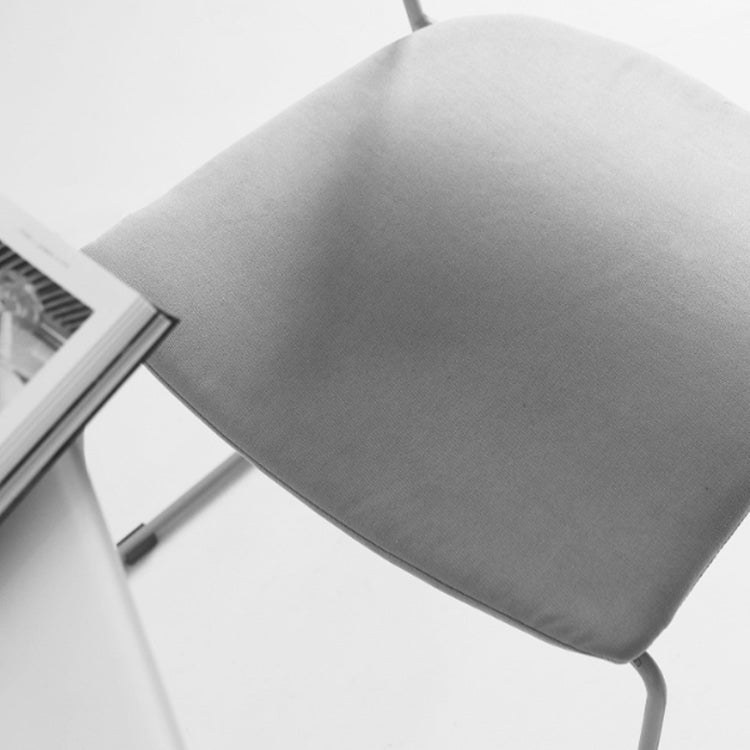 Industrial Open Back Dining Side Chair Matte Finish Armless Side Chairs Clearhalo ' kitchen&dining_furn' 'Dining Chairs' 'Dining Tables & Seating' 'dining_chair' 'furn' 'furn_dining_chair' 'Furniture' 'furniture_dining_chair' 'Kitchen & Dining Furniture' 'kitchen' 4331305