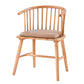 Wood Scandinavian Style Dining Chair Dining Room Windsor Back Arm Chair Khaki 1 Piece Natural Wood Clearhalo ' kitchen&dining_furn' 'Dining Chairs' 'Dining Tables & Seating' 'dining_chair' 'furn' 'furn_dining_chair' 'Furniture' 'furniture_dining_chair' 'Kitchen & Dining Furniture' 'kitchen' 4331403