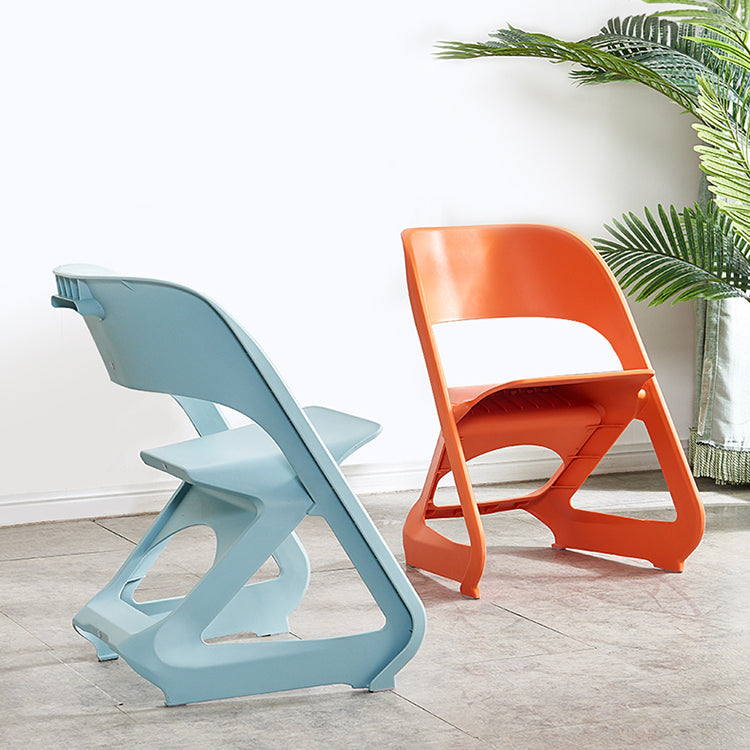 Modern Plastic Dining Room Chair Open Back Dining Side Chair for Restaurant Use Clearhalo ' kitchen&dining_furn' 'Dining Chairs' 'Dining Tables & Seating' 'dining_chair' 'furn' 'furn_dining_chair' 'Furniture' 'furniture_dining_chair' 'Kitchen & Dining Furniture' 'kitchen' 4331424