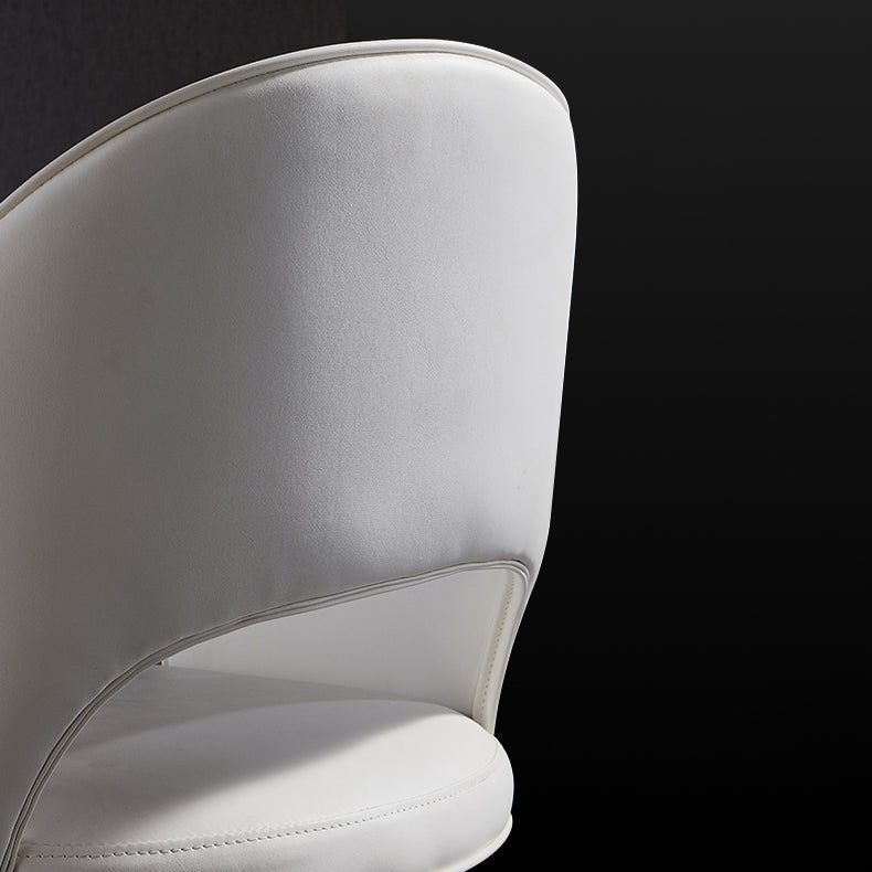 Glam Wood Dining Room Chairs Leather Dining Arm Chairs for Restaurant Use Clearhalo ' kitchen&dining_furn' 'Dining Chairs' 'Dining Tables & Seating' 'dining_chair' 'furn' 'furn_dining_chair' 'Furniture' 'furniture_dining_chair' 'Kitchen & Dining Furniture' 'kitchen' 4331450