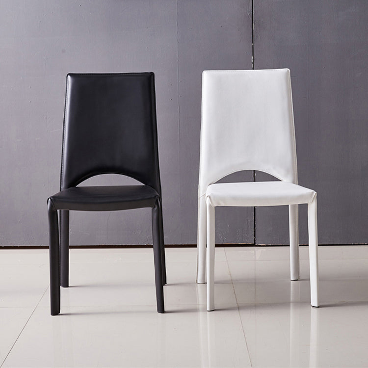 Modern Metal Dining Room Chair Open Back Dining Side Chair for Restaurant Use Clearhalo ' kitchen&dining_furn' 'Dining Chairs' 'Dining Tables & Seating' 'dining_chair' 'furn' 'furn_dining_chair' 'Furniture' 'furniture_dining_chair' 'Kitchen & Dining Furniture' 'kitchen' 4331467